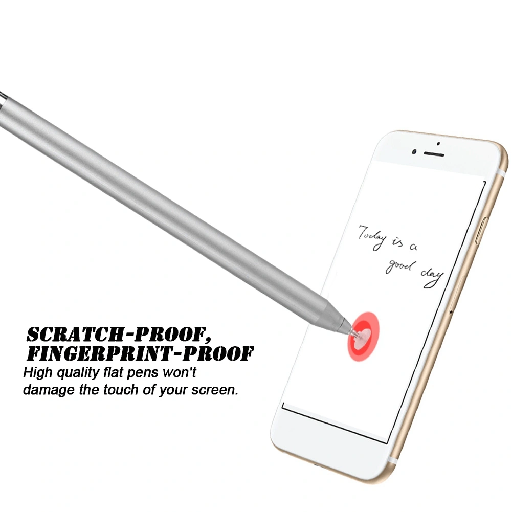 Capacitive Screen Touch Pen Stylus For Android/iOS/Windows/ipadpenil Mobile Phone Tablet (Grey)