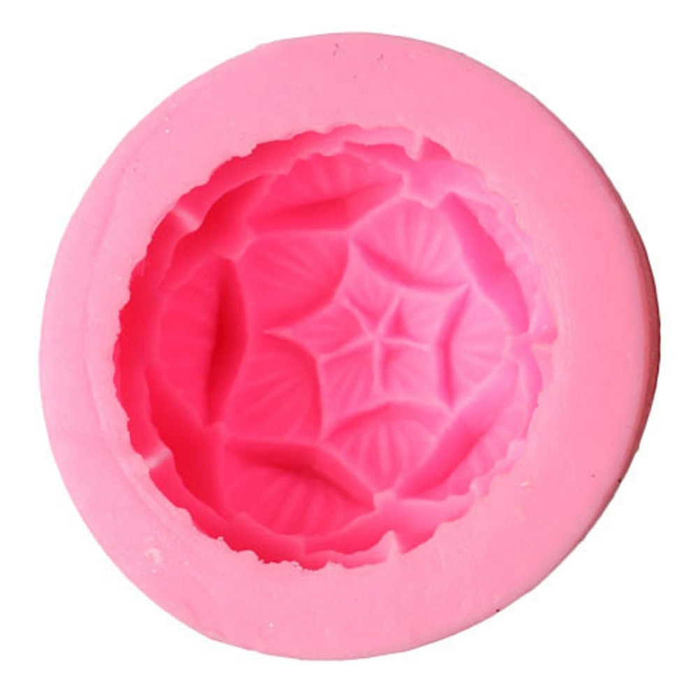 3D Lotus Cake Baking Cookie Chocolate Sugar Paste Candle Soap Silicone Mold Bakeware