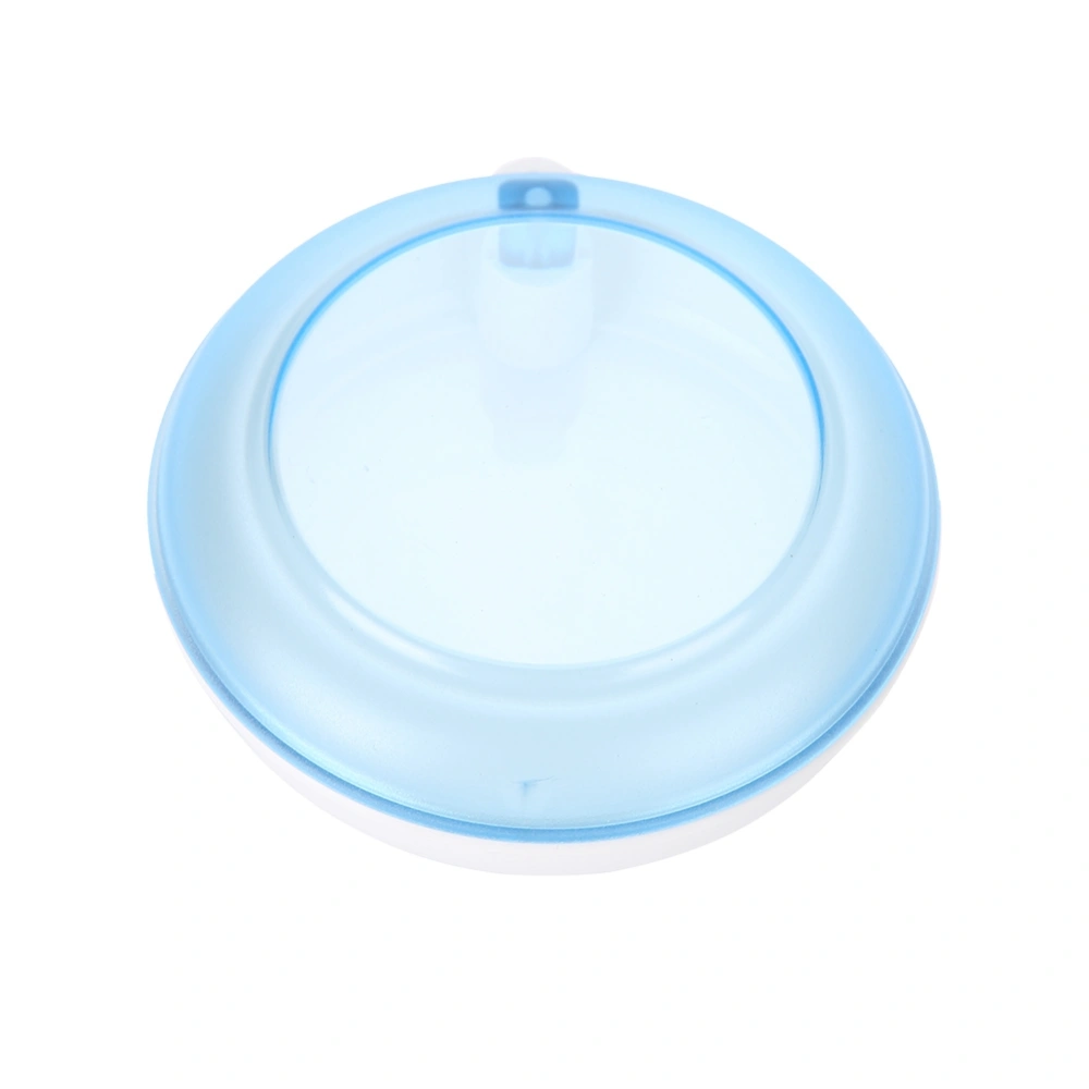 Portable Rotating Tooth Storage Box Dental Correction Holder Box Cute Storage Box Blue