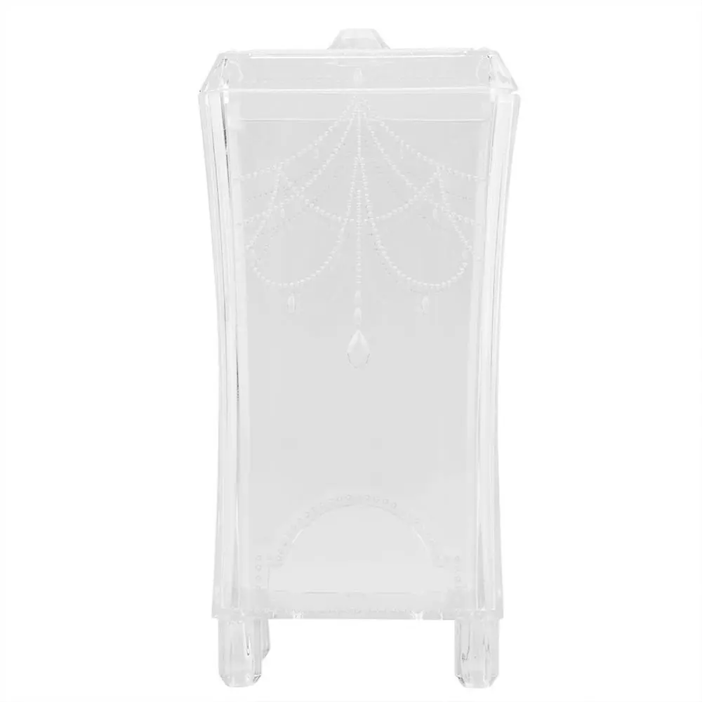 Acrylic Storage Box Case Drawers Holder Make Up for Cotton Pad