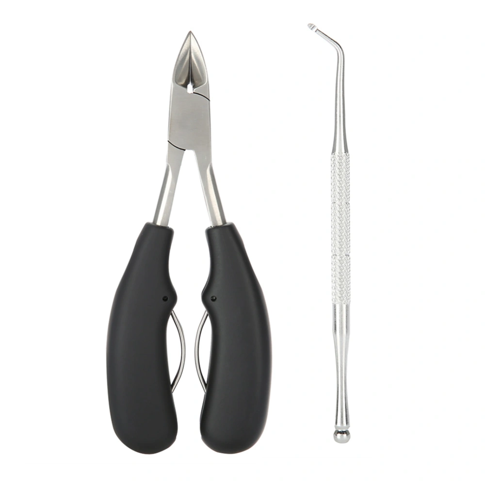 Toenail Cuticle Stainless Steel Dead Skin Pliers Dirt Removing Nail Lifter Manicure Tool Set