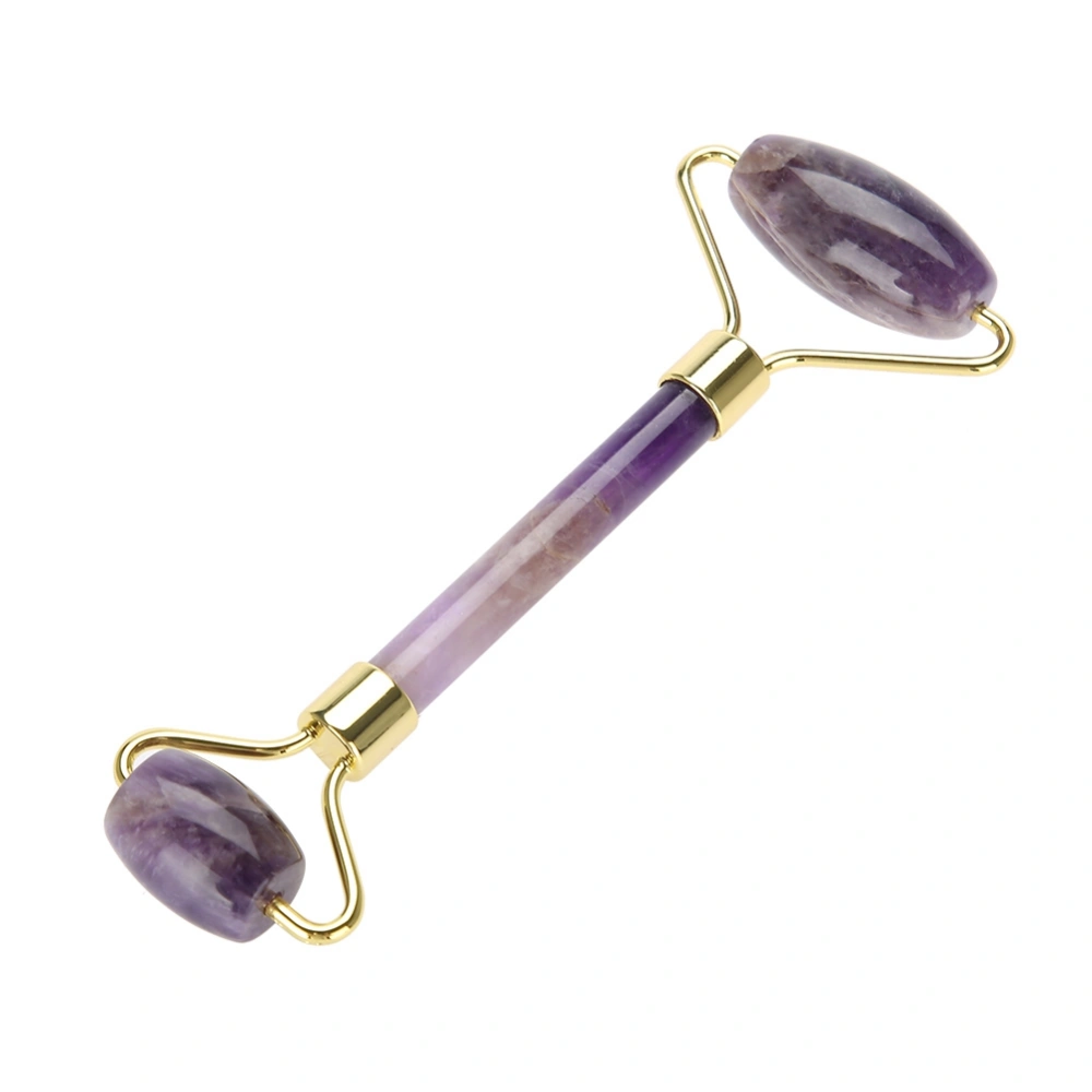 Natural Jade Roller Massage Amethyst Facial Massage Anti Wrinkle Anti Aging for Face Eyes