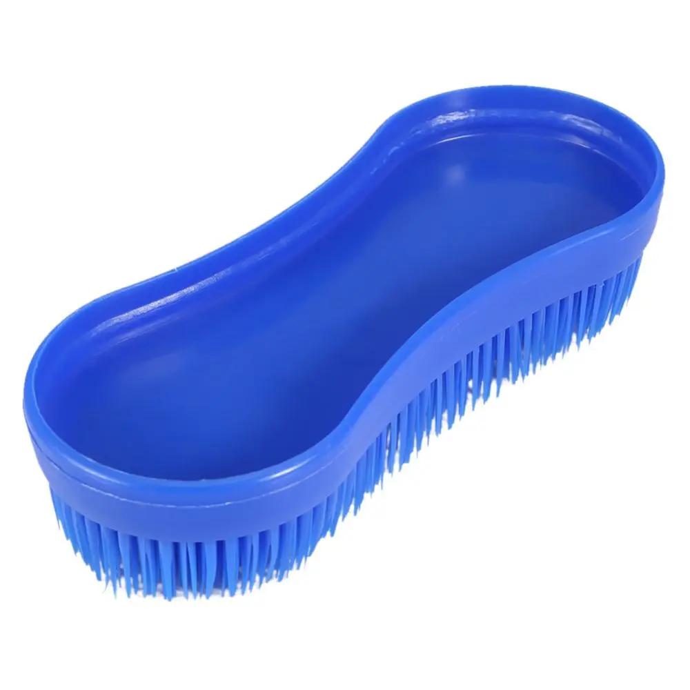 Professional Horse Cleaning Grooming Silicone Brush Equestrian Massage Tool