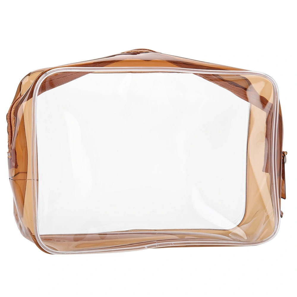 Transparent PVC Bags Travel Organizer Clear Makeup Bag Cosmetic Bag Wash Bags M