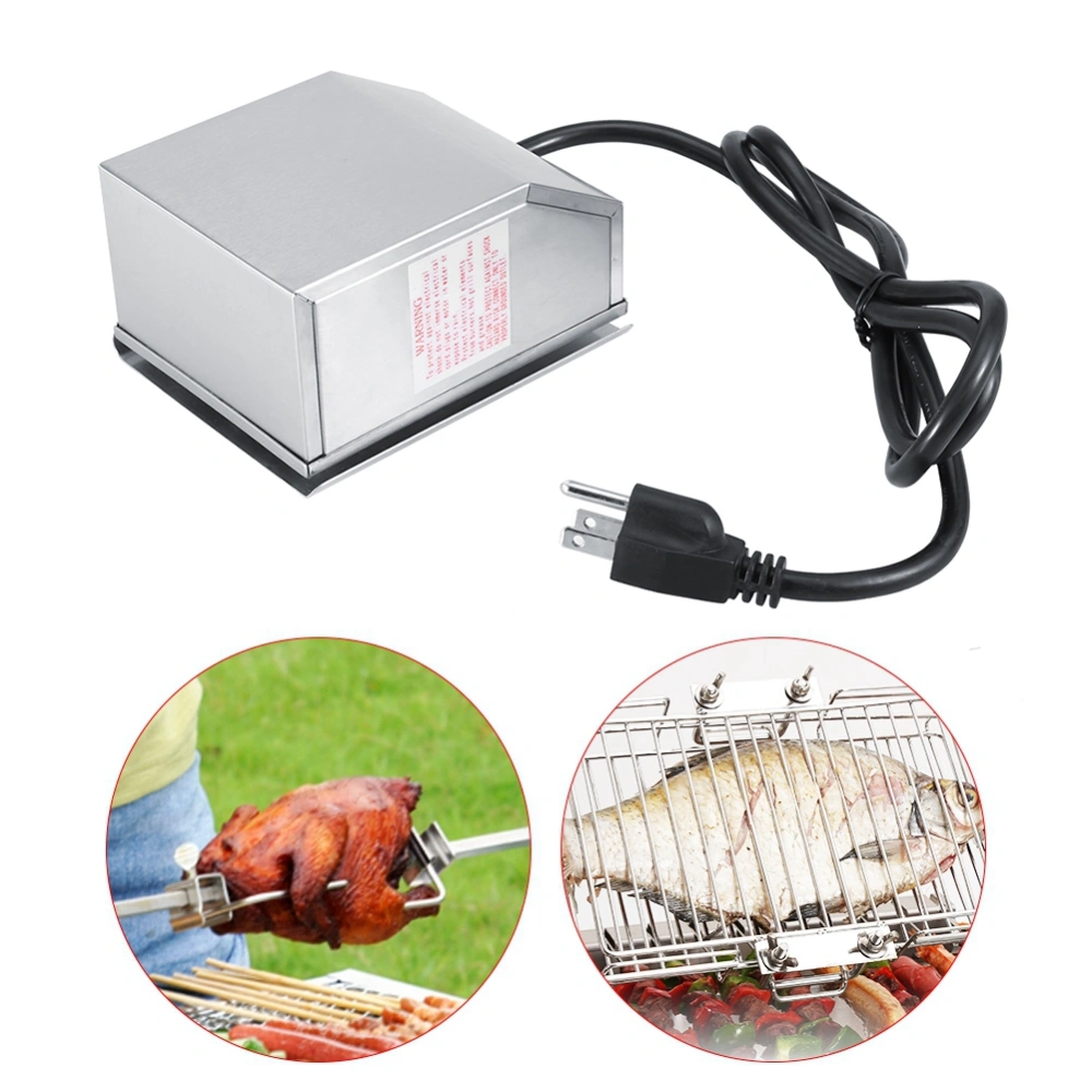 BBQ Barbecue Grill Electric Replacement Rotisserie Motor Accessory (US Plug 110V)