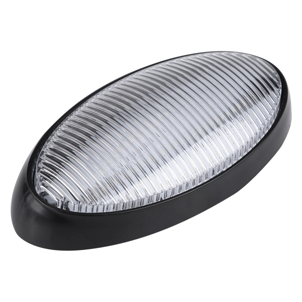 12V Car Ceiling Wall Light 18 LED for Trailer/Van/Yacht/Boat/Caravan Interior Oval Ceiling Lamp