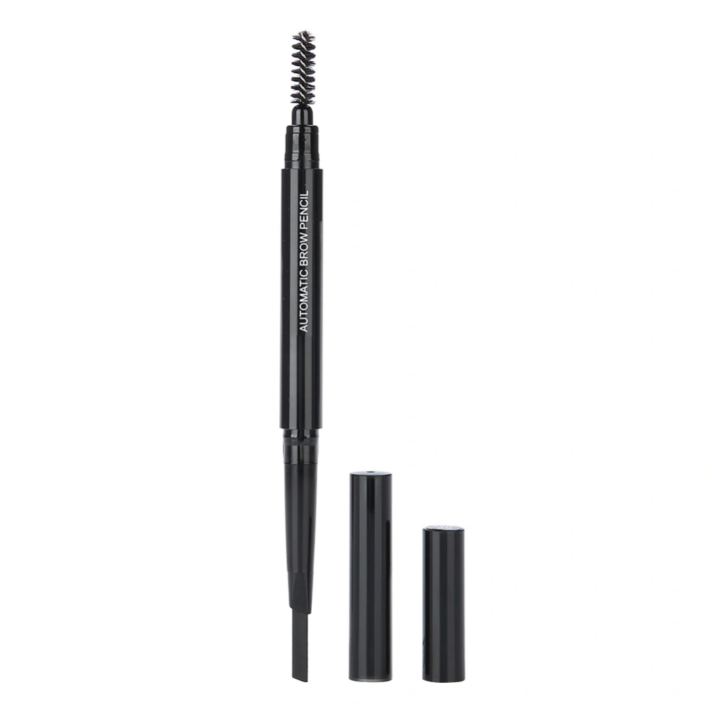 Eyebrow Pen Waterproof Eye Brow Pencil Triangular Tip with Brush Makeup Cosmetic Black