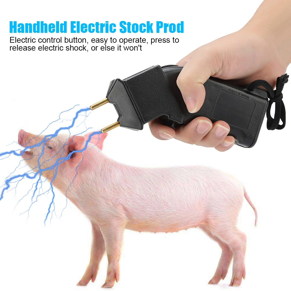 Handheld Electric Stock Prod Livestock Cattle Shock Moving Tool for Goat Pig Sheep Prods