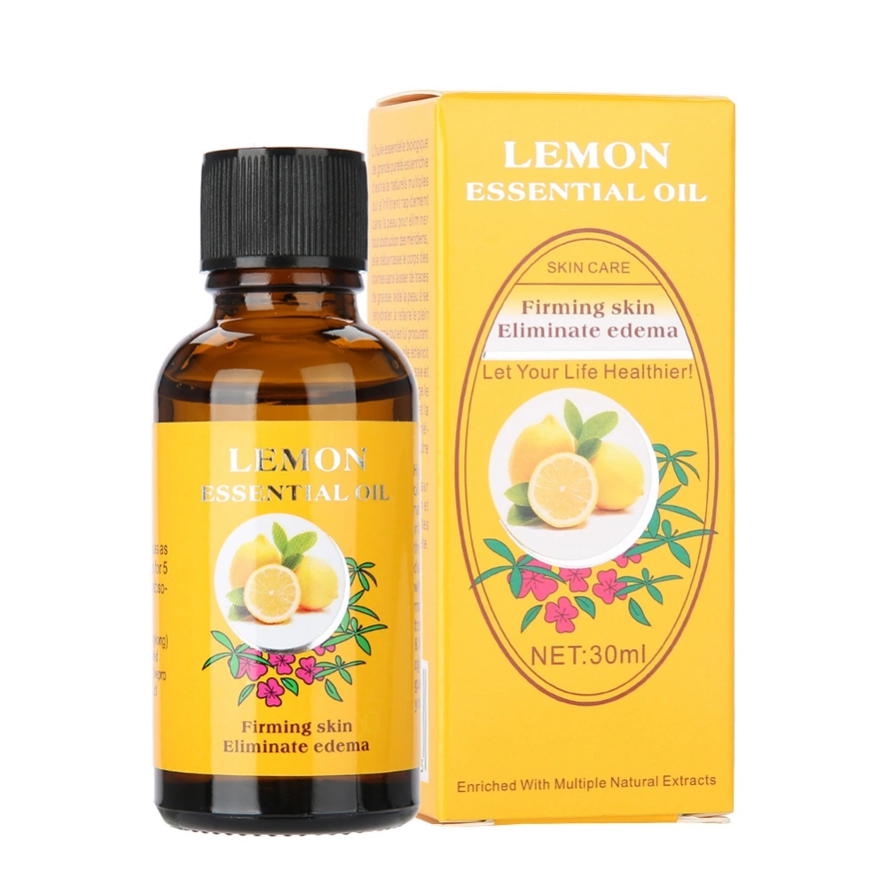 30ml Lemon Oil Massage Essential Oil Moisturizing SPA Aromatherapy Body Massage Oil