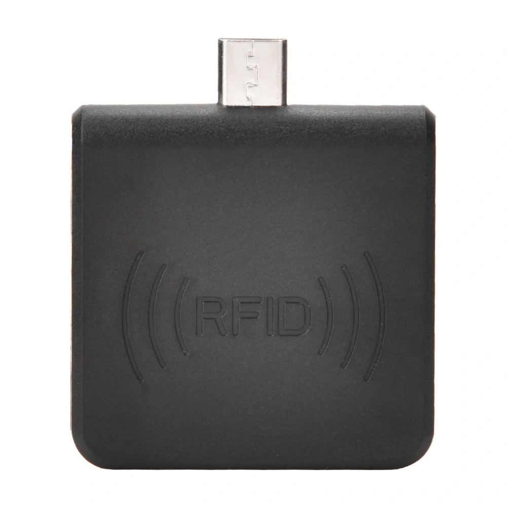 Non-contact Card Reader High Frequency ID Mobile Phone Smart Mini Card Reader Micro USB Black