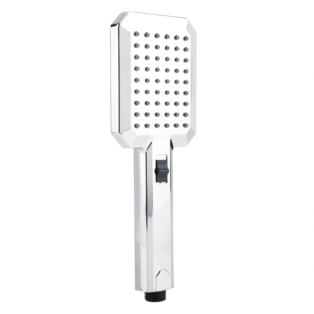 High Pressure Handheld Shower Head Multifunctional Showerhead in Polished Chrome Finish(Silver)