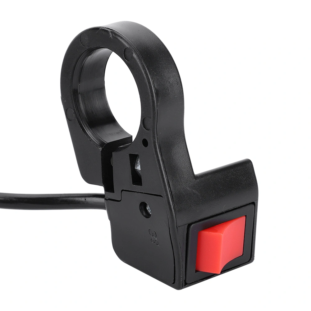 Electric Bike Ebike Scooter Handlebar Mounted Universal On/Off Rocker Switch For Head Lamp