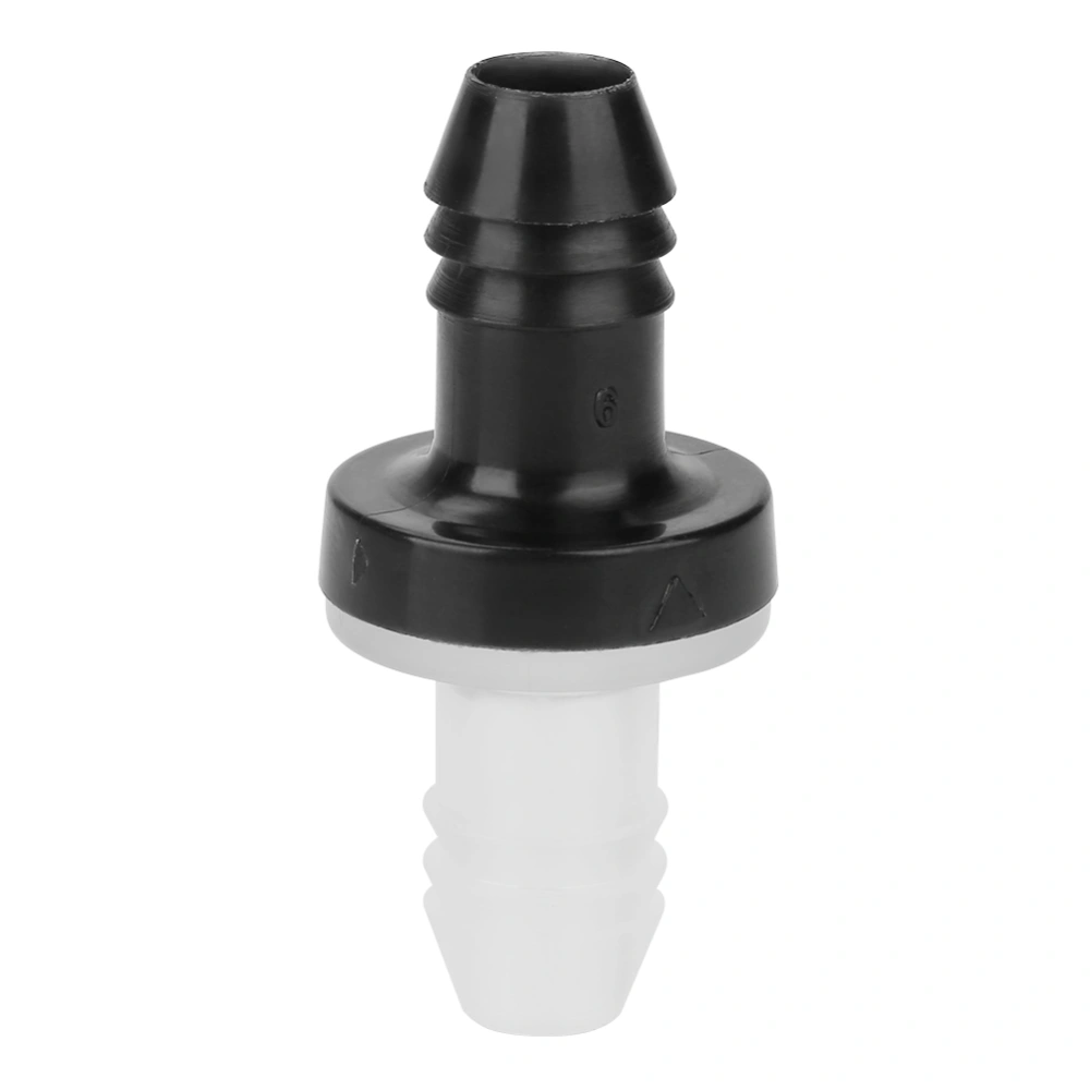 3/8"10MM One Way Inline Check Valve For Fuel Gas Liquid Air(PP shell/SILICONE Sealing )