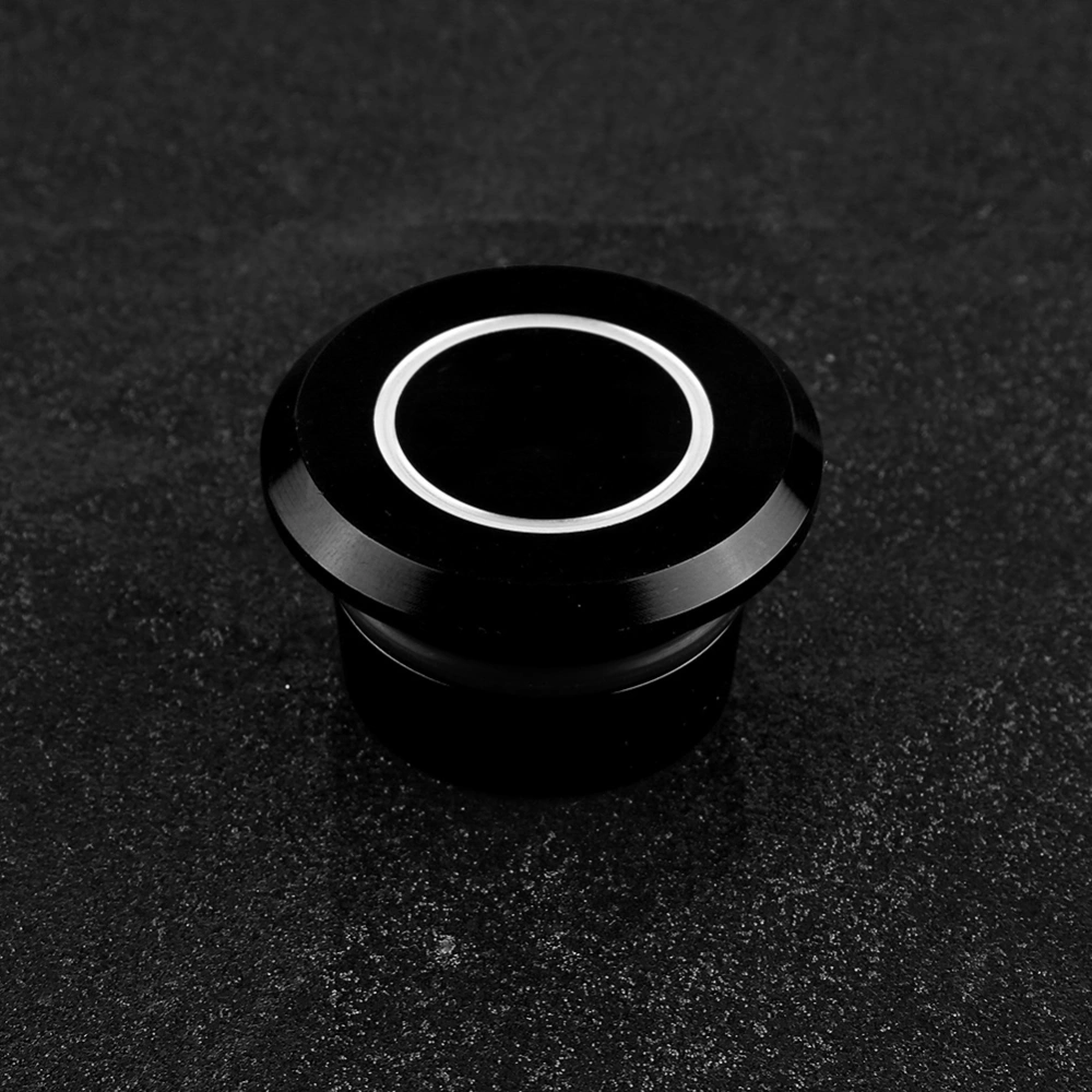 CNC Aluminum Alloy Motorcycle Frame Hole Decorative Cap Cover for Yamaha Tmax 530 05-16 Black