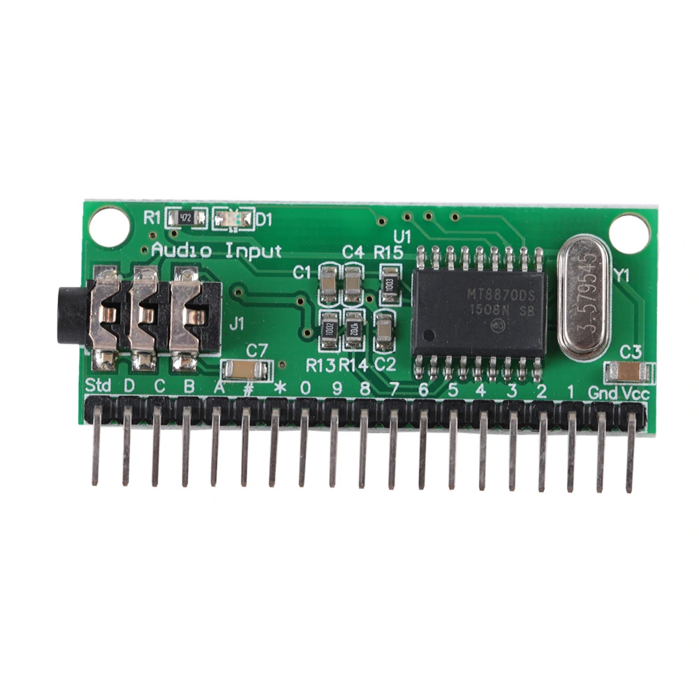 16 Channels MT8870 DTMF Audio Decoder Phone Voice Decoding Controller for Smart Home