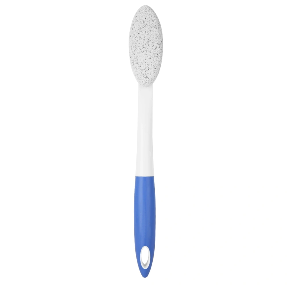 Long Handle Remove Dead Skin Cutin Foot Brush with Scrubbing Pumice Stone Foot Massage Cleaner