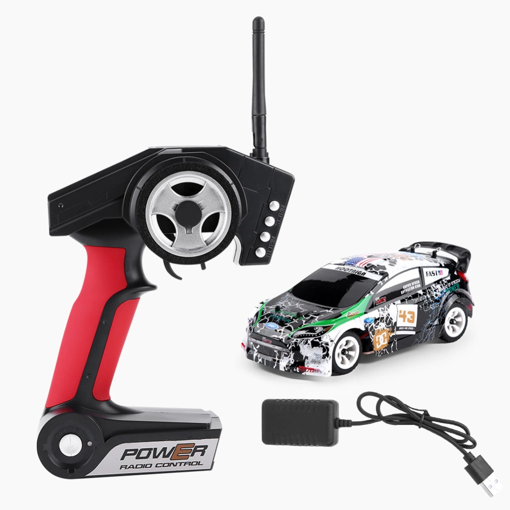 Wltoys K989 1/28 Electric 4WD Off-road Vehicle 2.4GHz Alloy Chassis RC Car EU Plug 100-240V