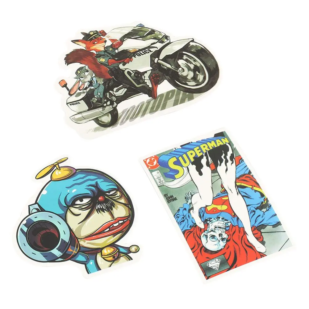100 Pcs Laptop Stickers Car Bicycle Luggage Decal Graffiti Patches Skateboard Stickers Type D