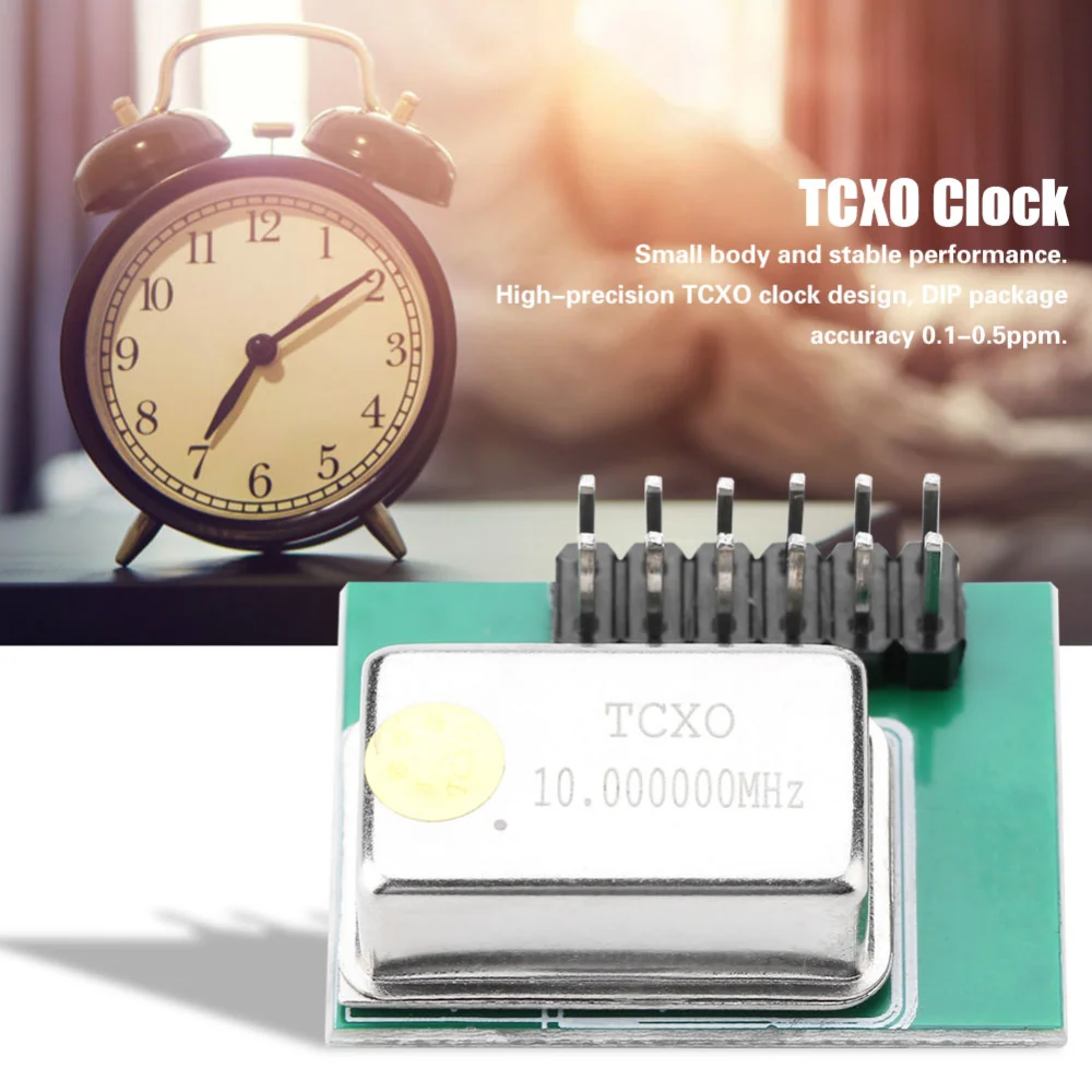 High Precision External TCXO Clock PPM0.1 for HackRF One GPS Application