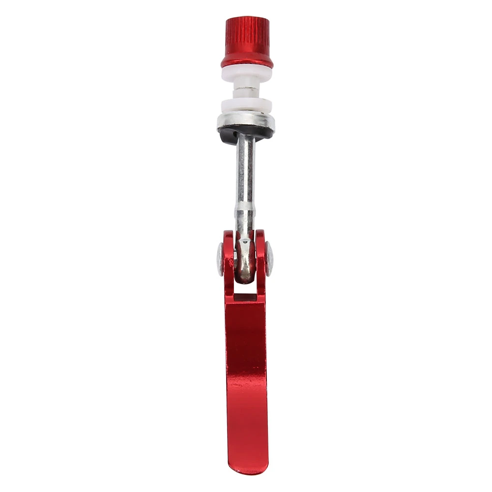 Bicycle Quick Release Aluminium Alloy Mountain Bike Seat Post Clamp Seatpost Bolt Red