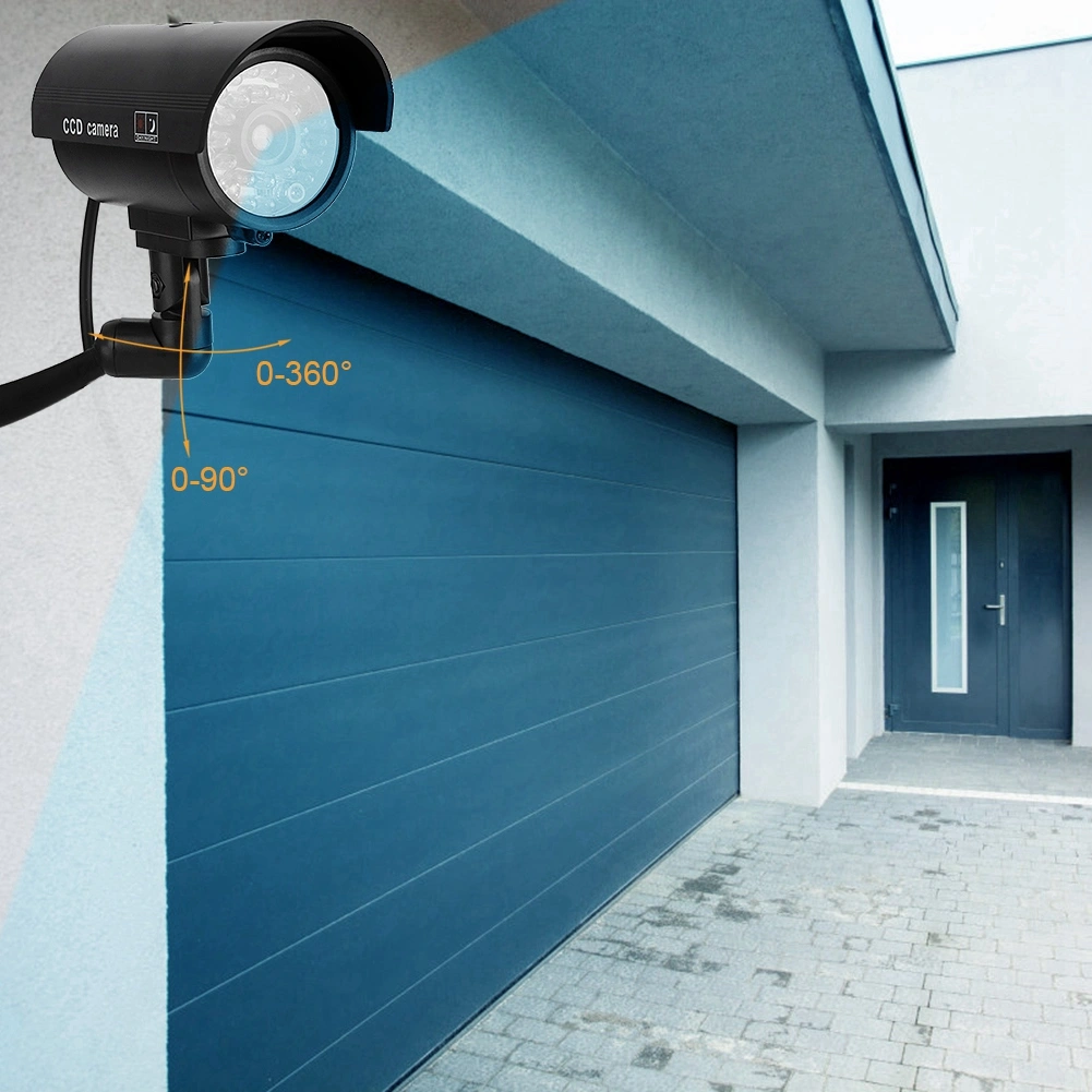 Flash LED Dummy Camera 3-6 Months Work Fake Security Monitor CCTV Anti-theft
