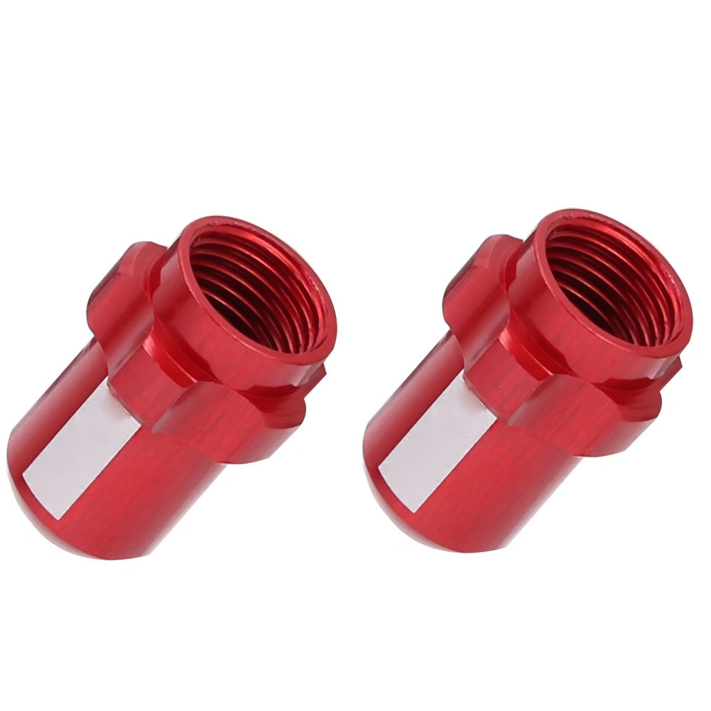Valve Caps Bike Tire Dust Cover Risk Light Weight Road Bicycle Accessories(red America valve)