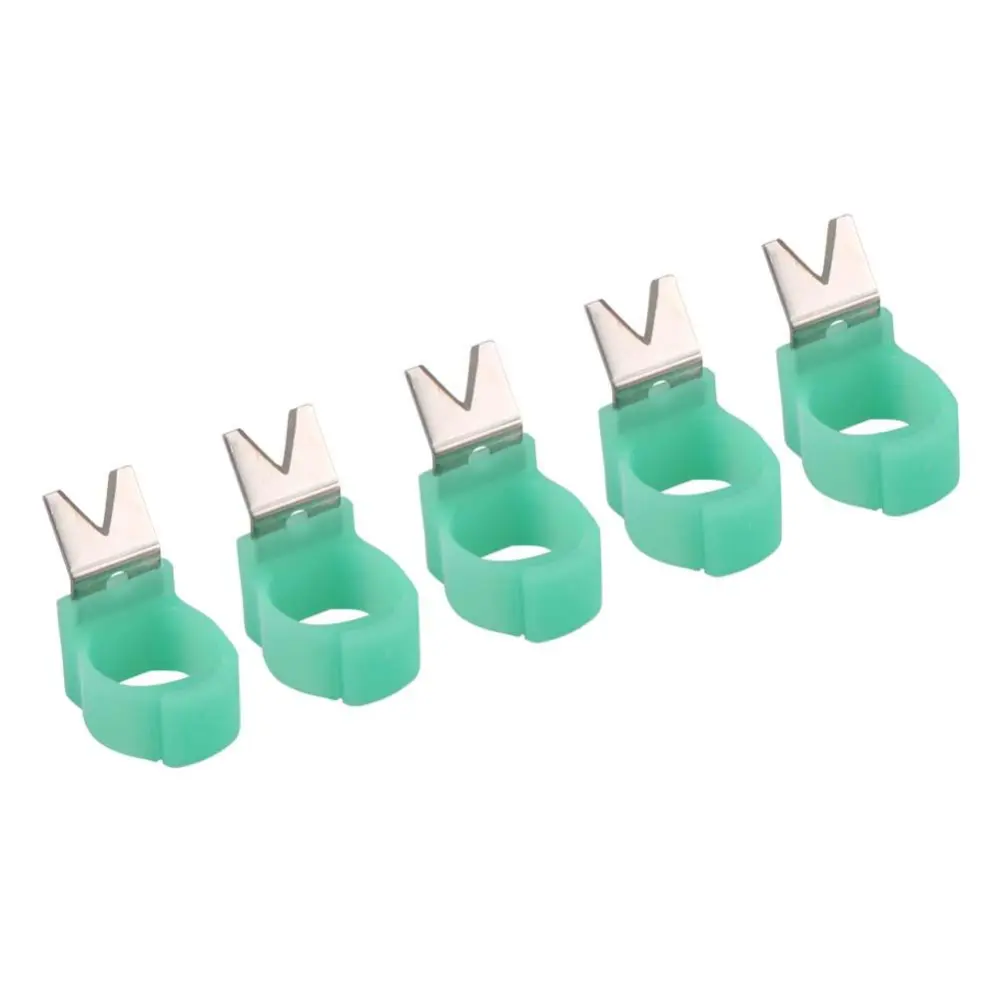 5Pcs/Set V Shape Vegetable Fruit Picker Garden Picking Ring Harvesting Cut Tool