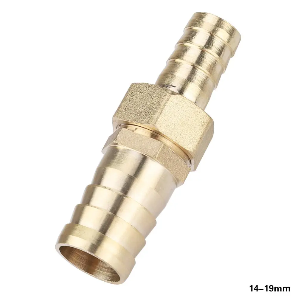 Brass Barbed Reducing Bushing Female Thread Pipe Fitting Connector Adapter (14-19mm)