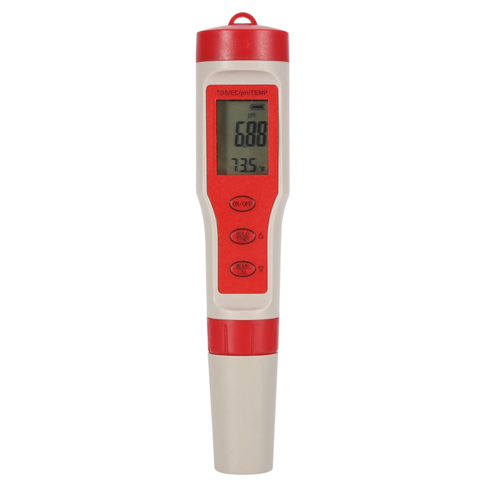 4 in 1 Function pH TDS EC TEMP Digital Water Quality Tester Monitor Meter Test Pen