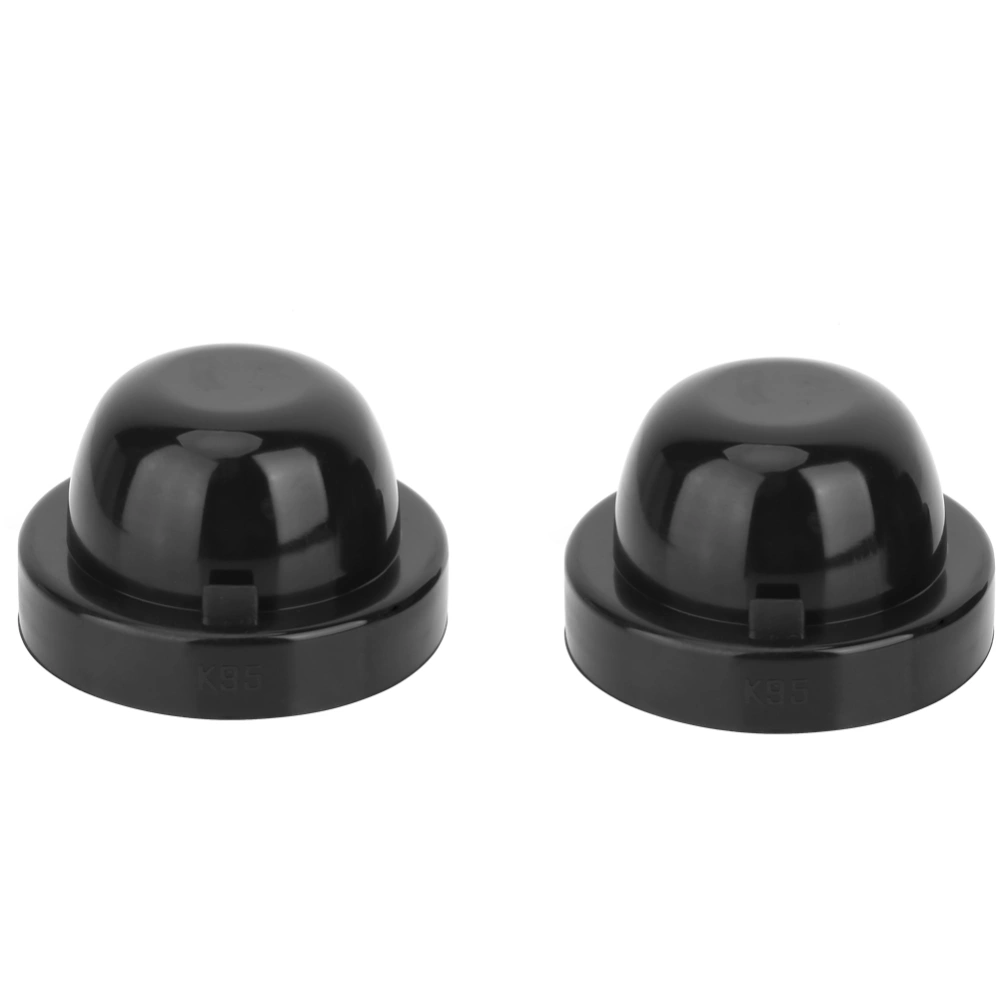 2pcs 95mm LED Headlight Rubber Dust Cover Seal Cap Housing K95 for HID and LED Headlight Kits