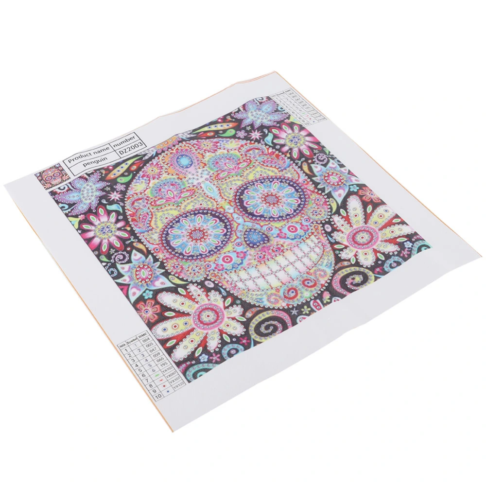 DIY Special Shape Embroidery Skull Crystal Diamond Painting Kit Home Decor Crafts (zd003)