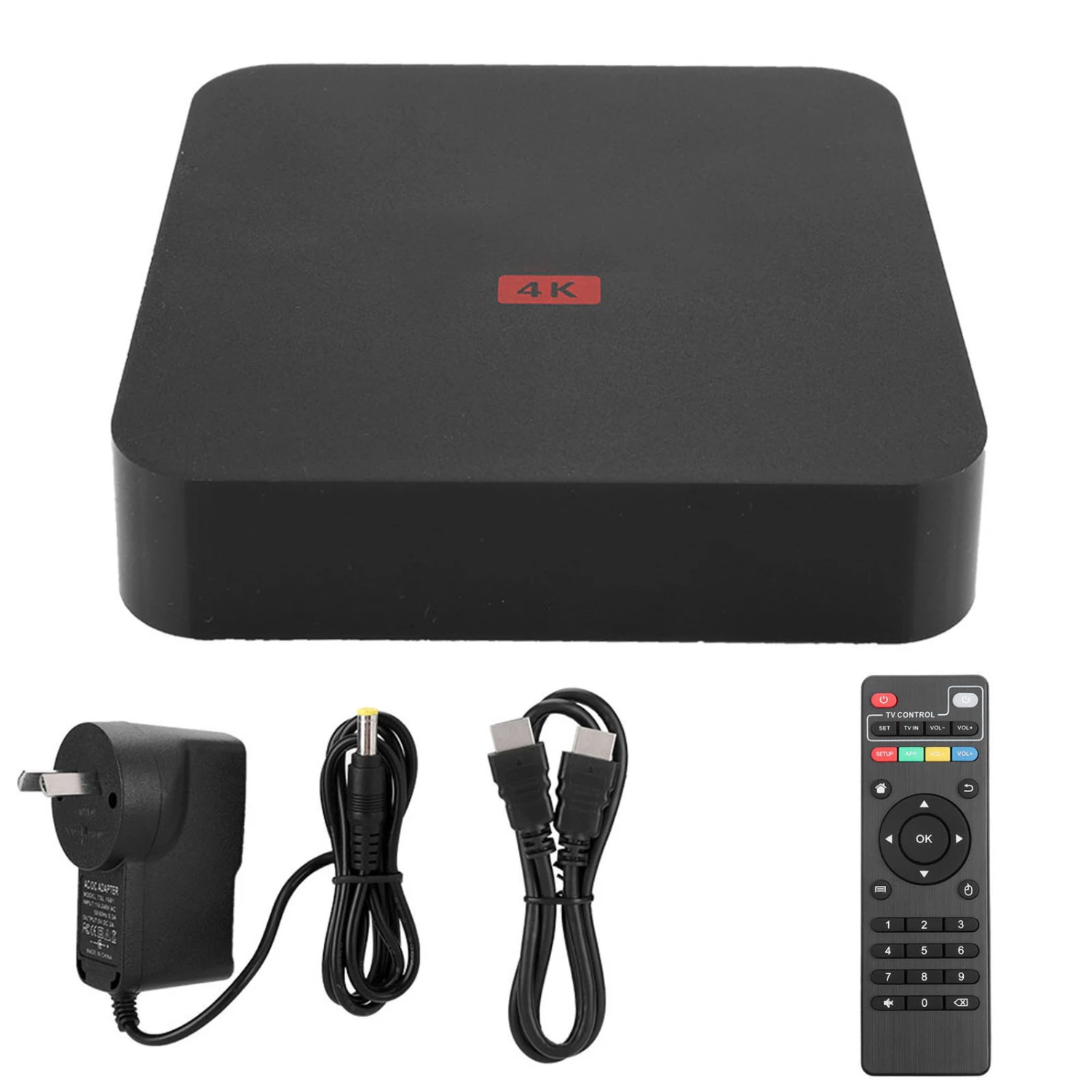 For MXQ PRO 4K RK3229 1+8G WiFi BT STB Smart TV Box HD Smart Media for Android 7.1 (AU Plug)