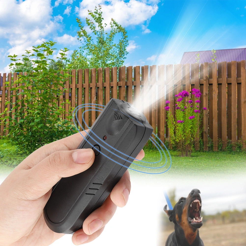 Portable Ultrasonic Pet Dog Repeller Anti Barking Control Training Device