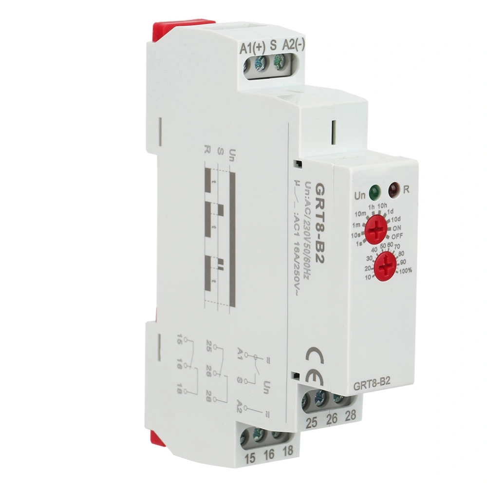 GRT8-B2 Mini Single Function Control Din Rail Time Relay AC230