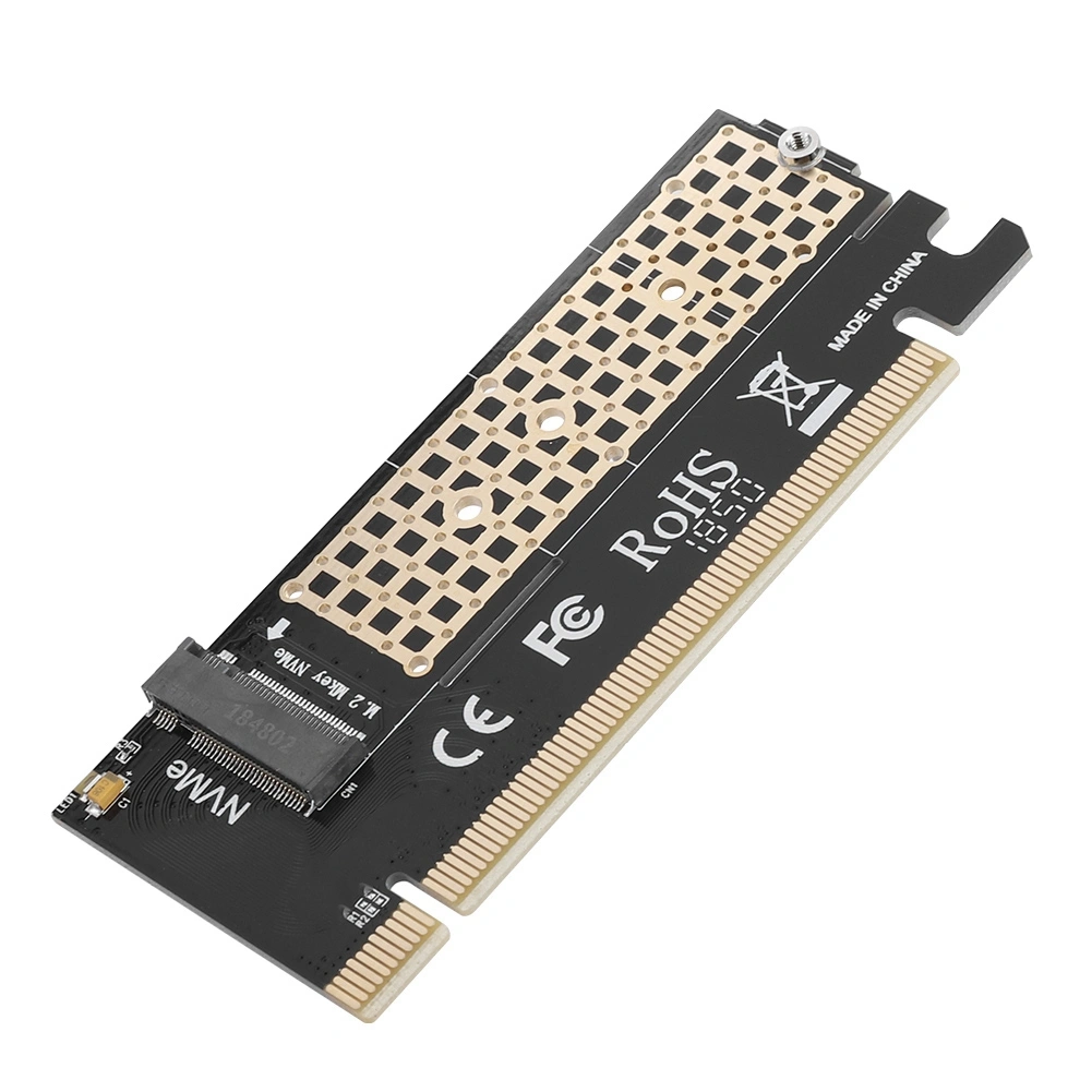 MX16 PCIE 3.0 M.2 NVME SSD Converter Extender M Key Hard Disk Adapter Card