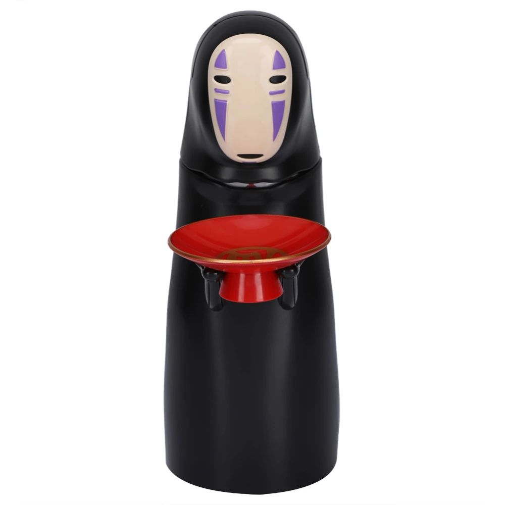 Electronic Faceless Man Ghost Cartoon No-Face Piggy Bank Money Coin Saving Box(Without Battery)