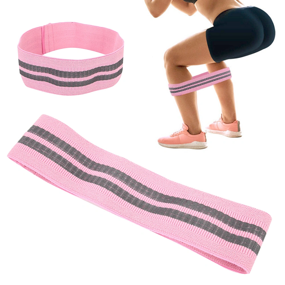 Elastic Resistance Hip Exercise Bands for Yoga Training Thighs Legs Fitness(M)