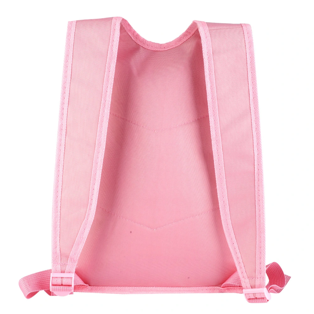 Girls Ballet Dance Backpack Kids Shoulder Sports Zipper Bag(Pink)