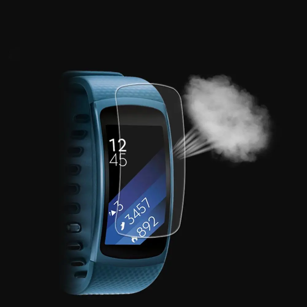 Smart Wristband Full Screen Protector TPU Explosion-proof Film for Samsung Gear Fit 2 Pro