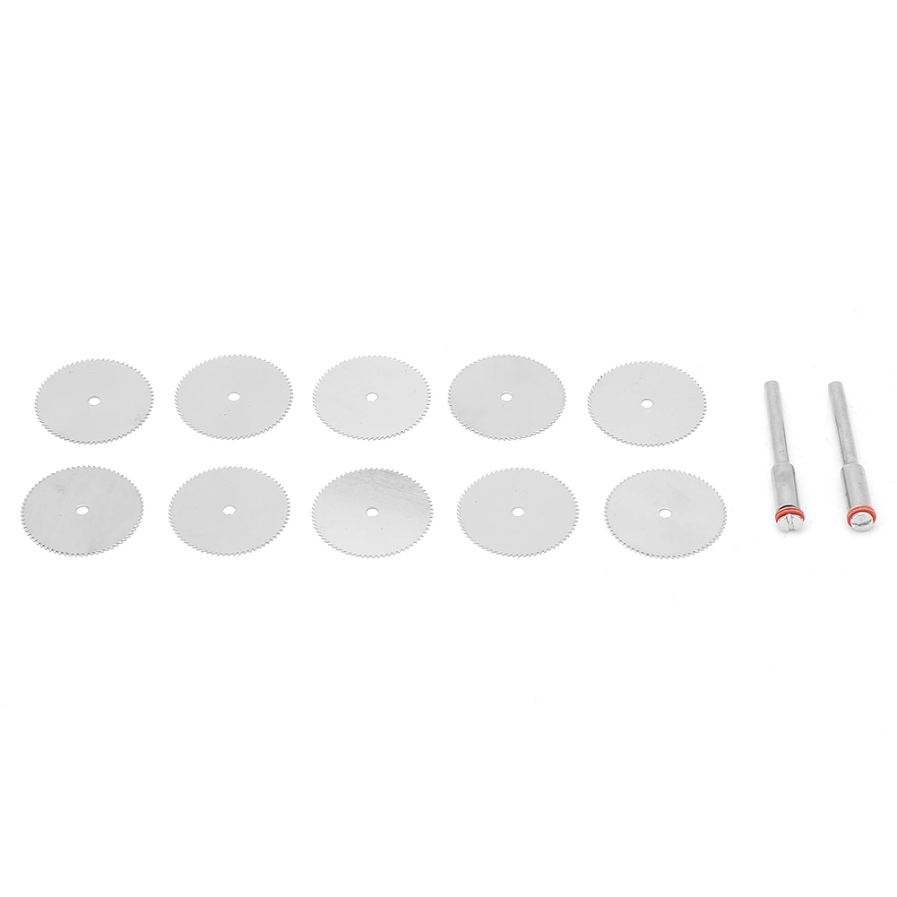 10Pcs Stainless Steel Saw Blade Cutting Wheel Disc Electric Grinder Accessories(#4)