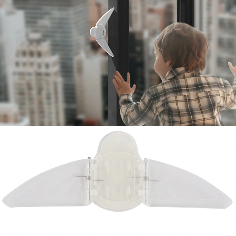 Angel Wings Baby Kids Door Stopper Safety Security Lock Closet  Window Protection