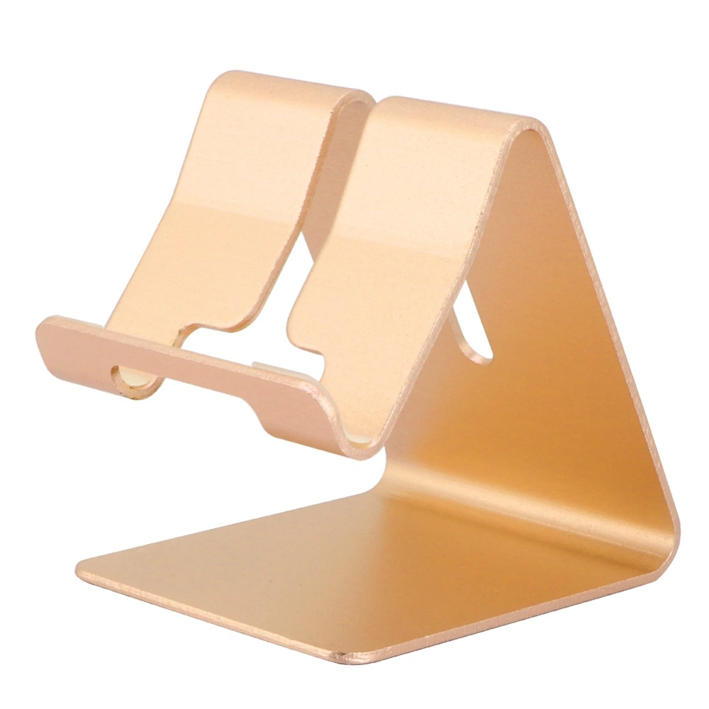 XT-11 Aluminum Alloy Mobile Phone Stand Tablet Table Top Shelf Charging Base Lazy Bracket Gold