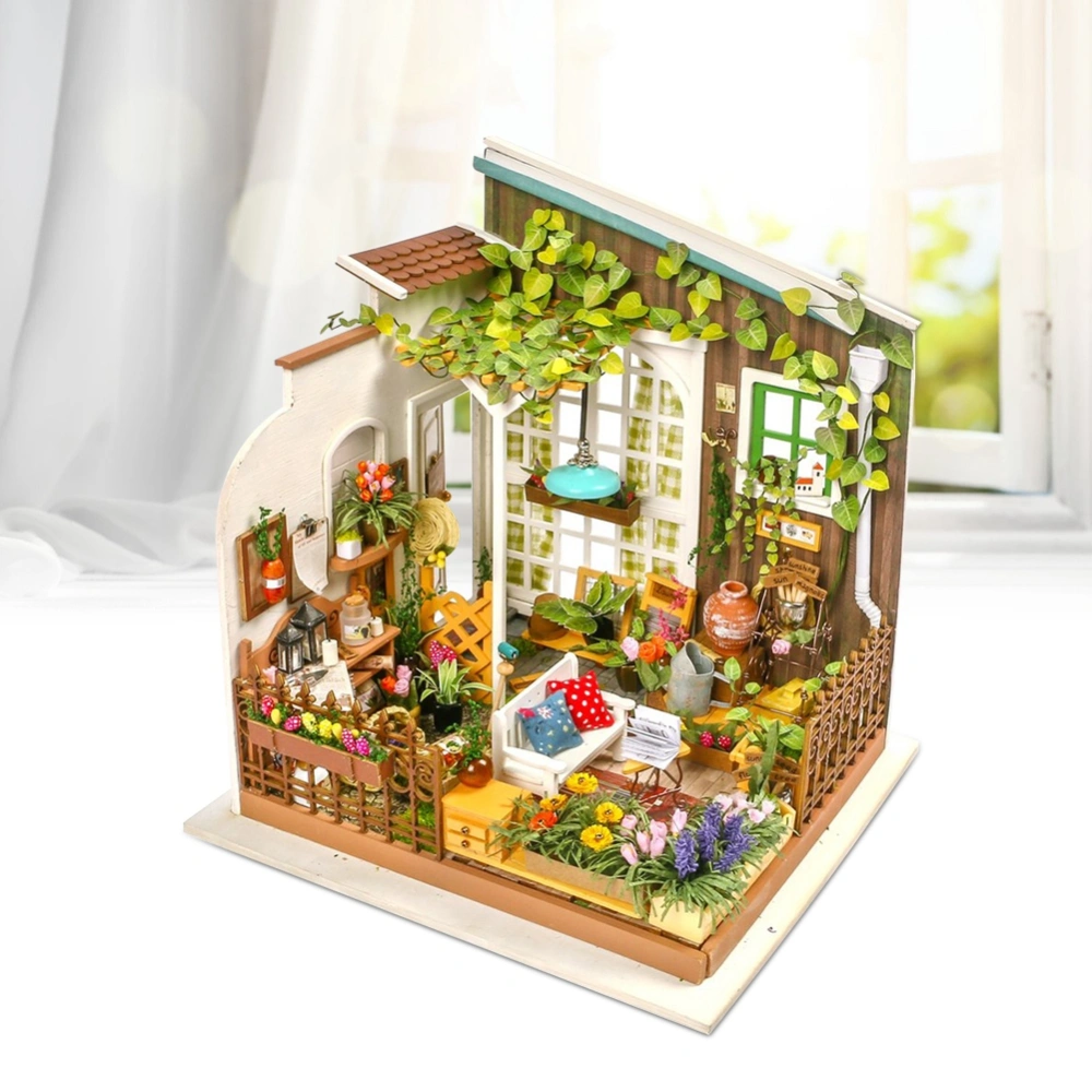 DIY Doll House Cute Dollhouse Miniature DIY House Kit Perfect DIY Gift