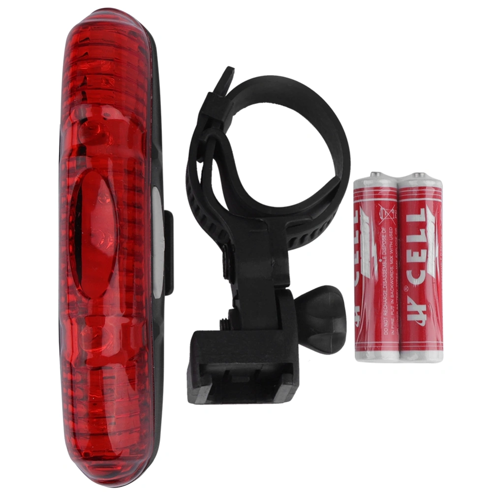 Waterproof Night Warning Lamp 5LED High Bright Taillight for Mountain Bike Bicycle