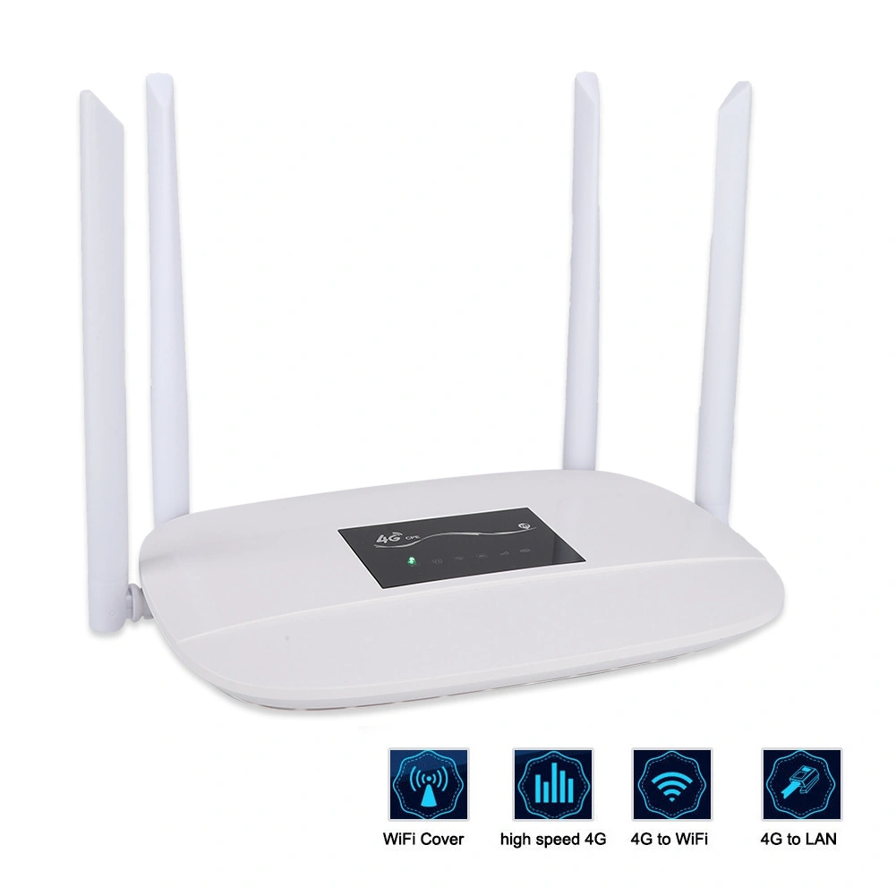 4G LTE 300 Mbps Wireless Repeater/Router/Wifi Signal Range Extender(EU Plug)