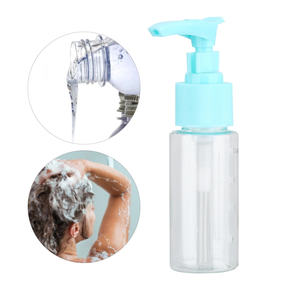 40ml Plastic Dispenser Pump Bottle for Toner Bath Wash Soap Liquid Shampoo Lotion