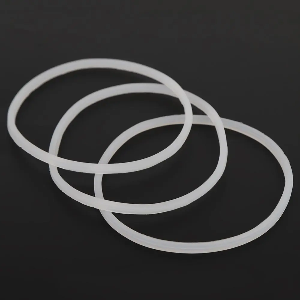 New Replacement Gaskets Rubber Seal Ring For Magic Bullet Flat/Cross Blade（3pcs）