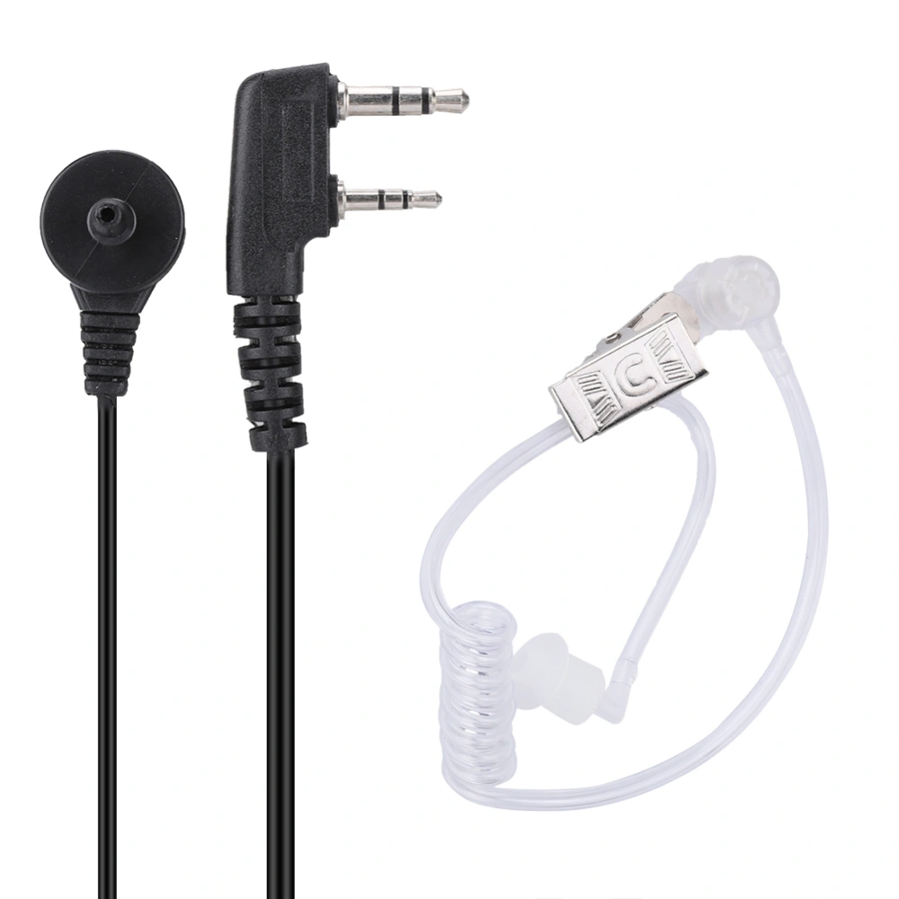 PTT Mic Earpiece Walkie Talkie Headset for Kenwood TK3107 Baofeng UV-5R BF-888S GT-3TP GT-3