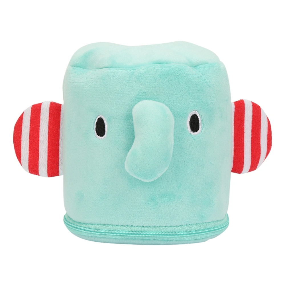 Baby Infant Elephant Plush Cartoon Stroller Wipes Box Tissue Case Dispenser Holder