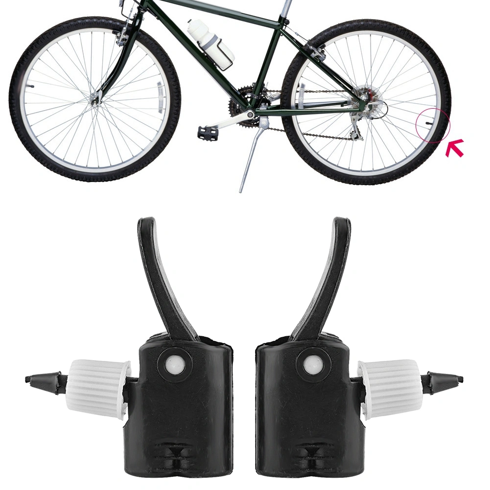 1 Pair Bicyle Accessory Replacement Bike Dual Air Pump Adapter Valve Cycle Tyre Tube